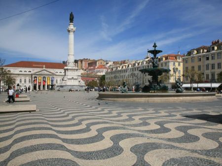 Praça do Rossio, Lisboa, Portugal